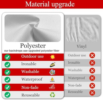 Trykid 10x10ft Bright Modern Bathroom with Double Vanity Backdrop Interior Photography Clean Fresh Spa Room Background Tapestry Bathroom Themed Party Decoration Photo Studio Prop Fabric - size: 10x10ft