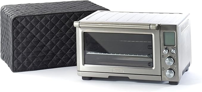Covermates Keepsakes Toaster Cover - Dust Protection - Stain Resistant - Washable Appliance Cover, Black